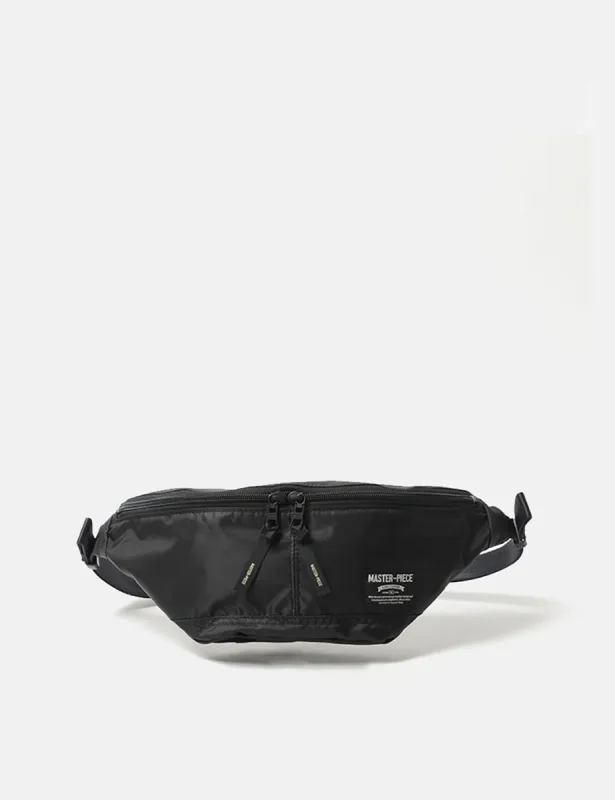 Master-Piece Rush Waist Bag (02220) - Black sold by Article London