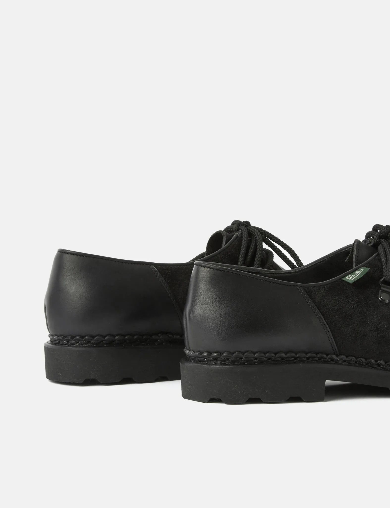 Paraboot x Engineered Garments Michael Shoes (Leather) - Black sold by Article London product image thumbnail 4