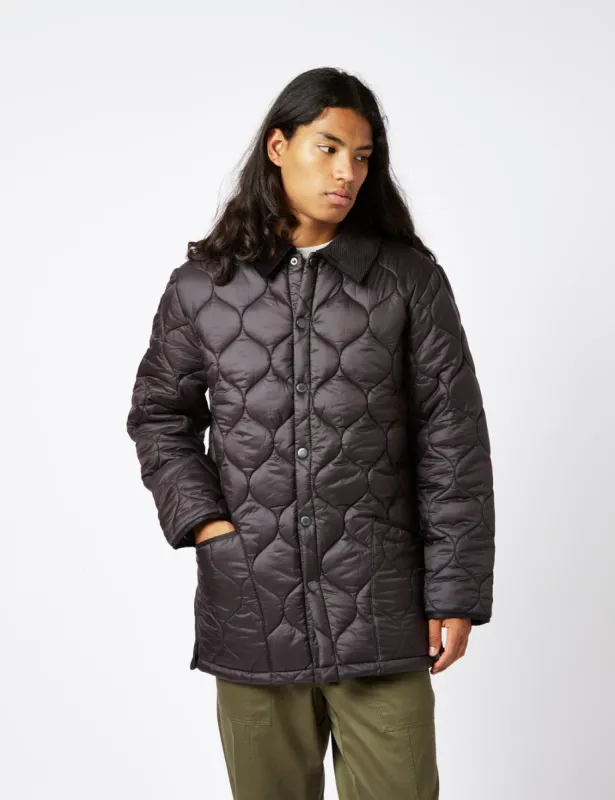 Barbour Lofty Quilt Jacket - Black sold by Article London