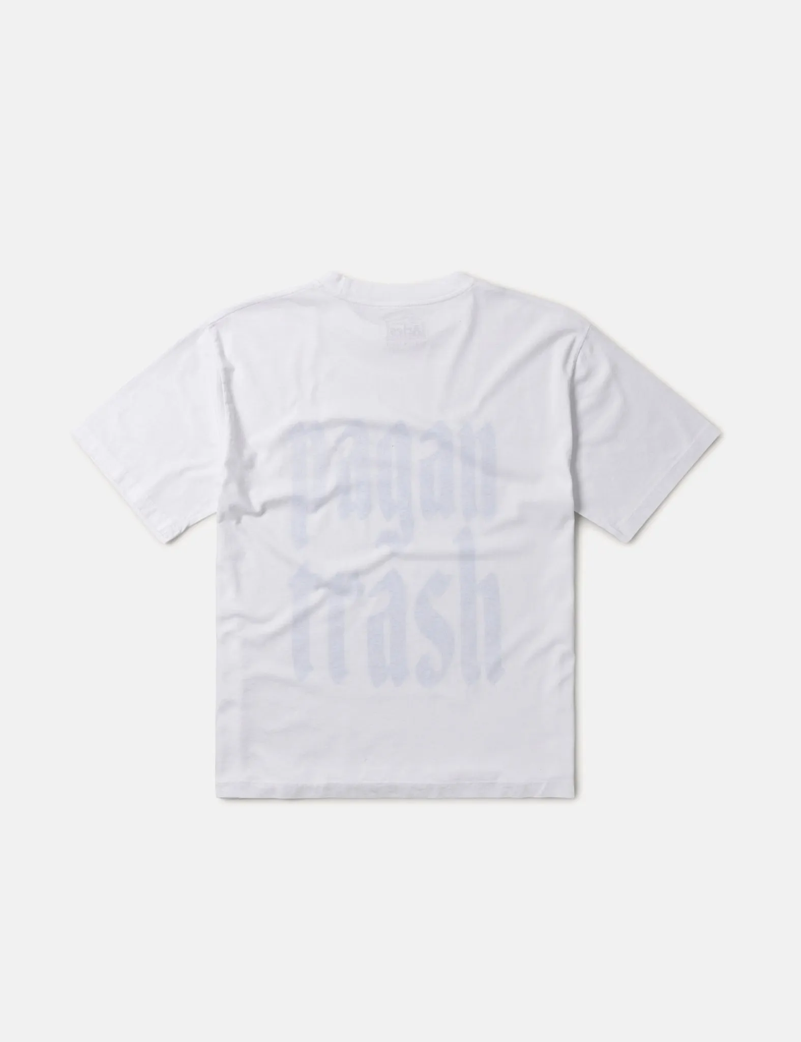 Aries Pagan Trash Reverse T-Shirt - White sold by Article London product image thumbnail 4