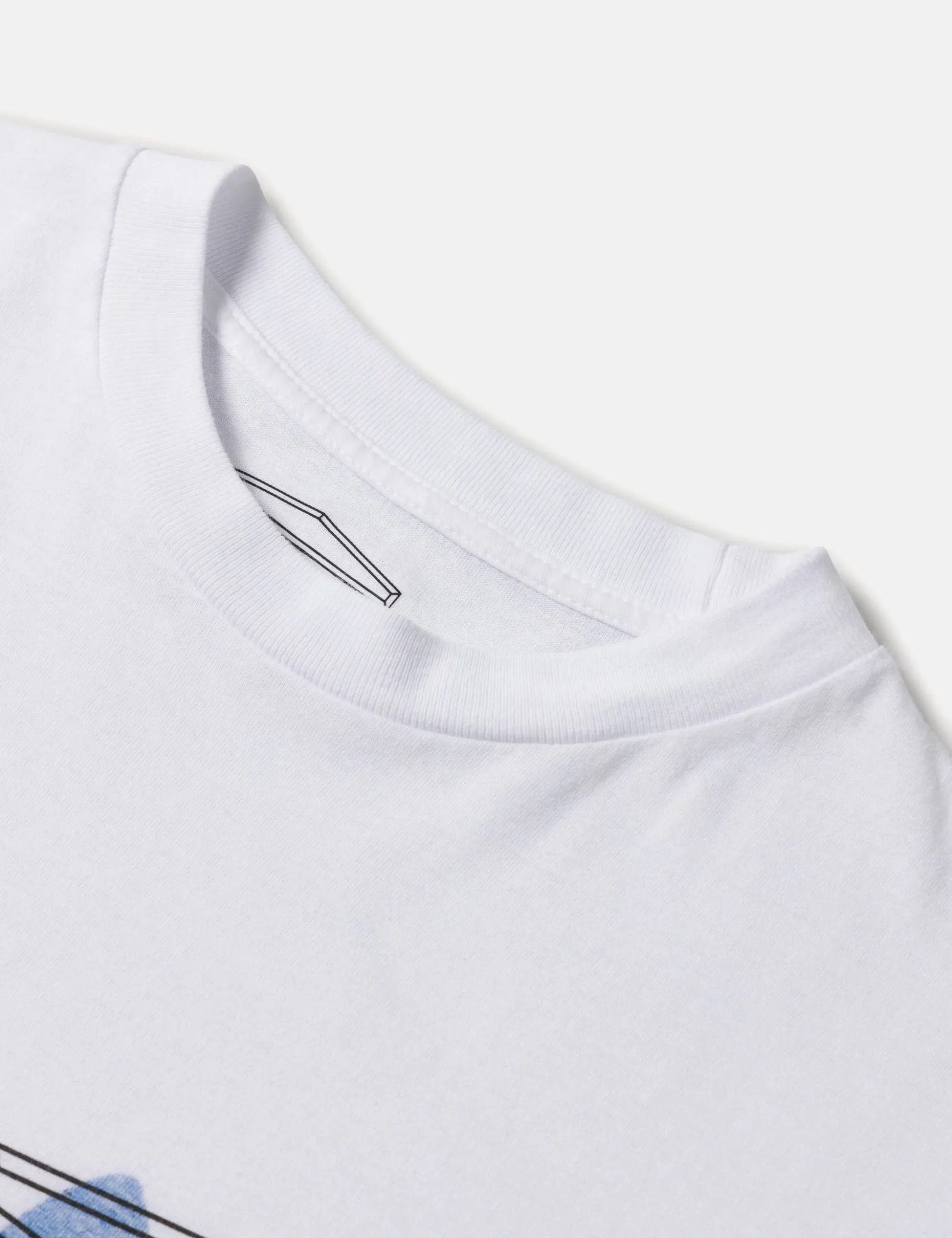 Aries Pagan Trash Reverse T-Shirt - White sold by Article London product image thumbnail 2