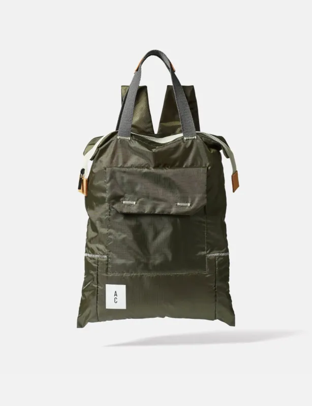 Ally Capellino Harry Padded Backpack - Khaki Brown sold by Article London