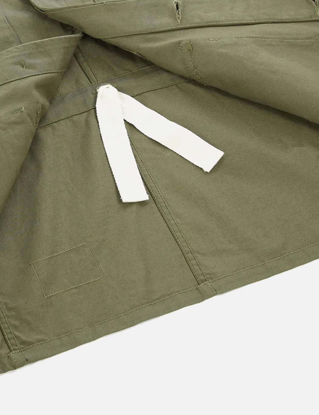 Universal Works MW Fatigue Jacket - Olive Green sold by Article London product image thumbnail 4