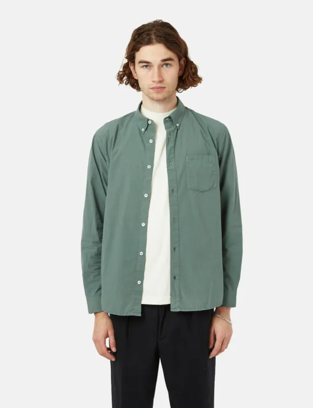 A.P.C. Edouard Shirt - Green sold by Article London