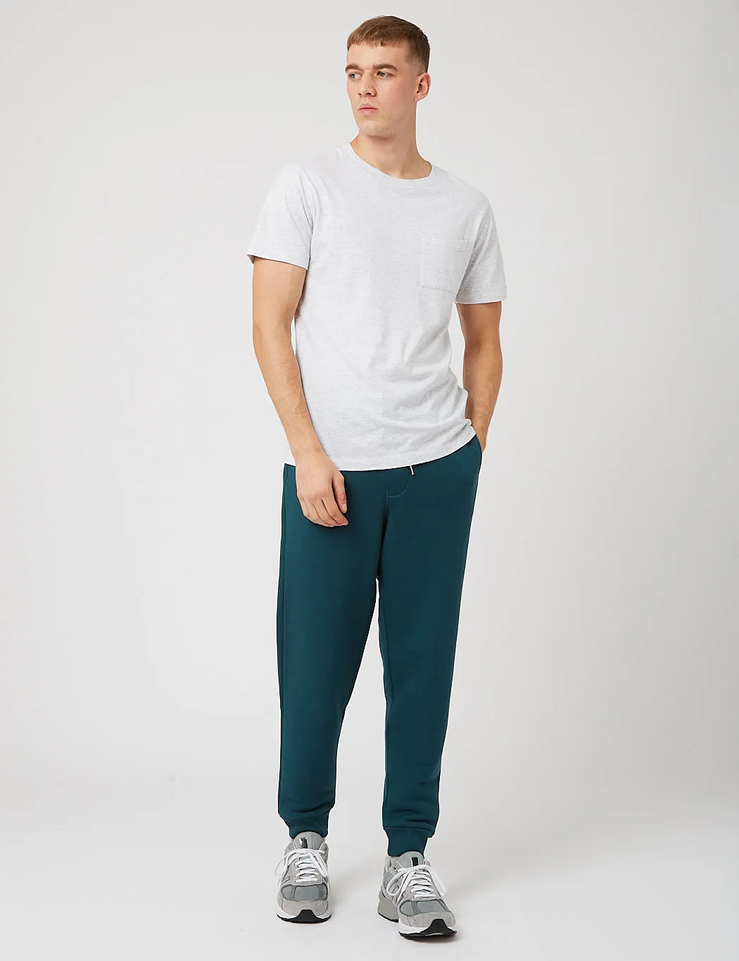 Bhode Everday Sweat Pant (Loopback) - Deep Teal sold by Article London product image thumbnail 4