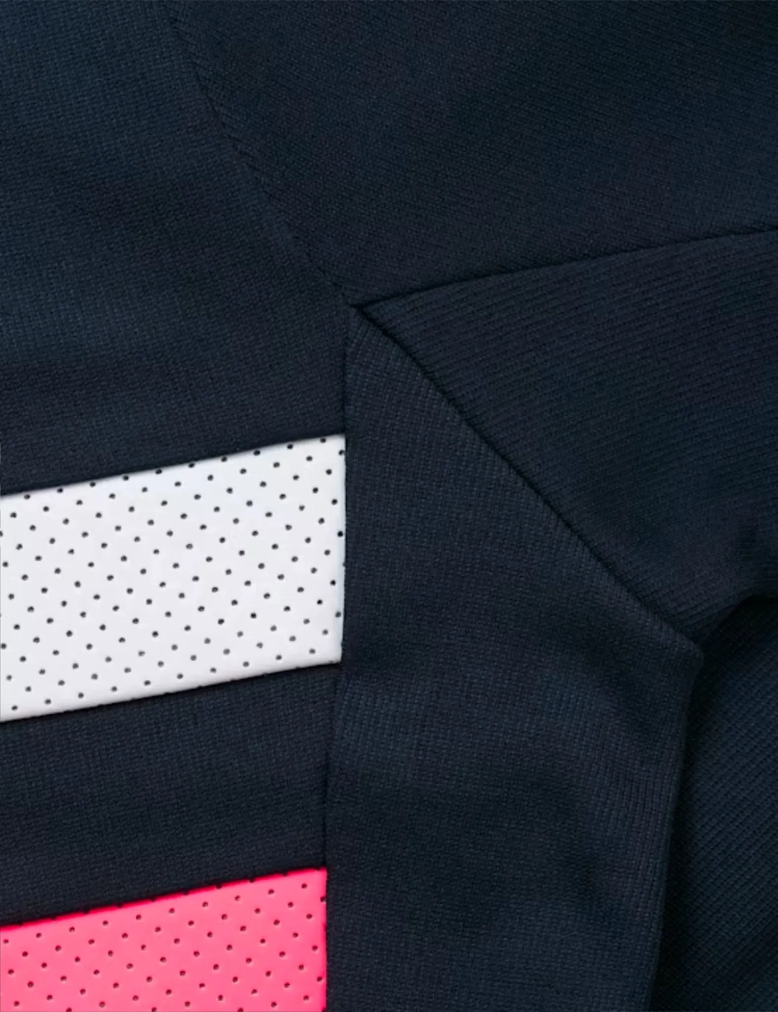 Rapha Men's Brevet Jersey - Dark Navy Blue/High-Vis Pink/White sold by Article London product image thumbnail 4