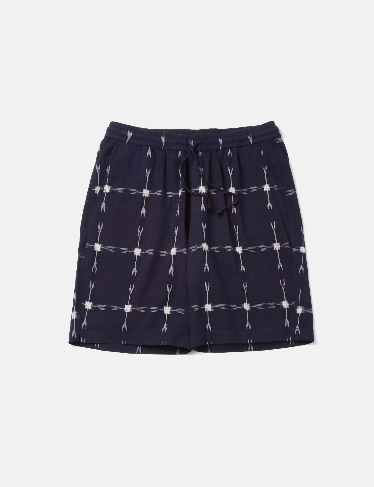 Universal Works Lumber Shorts - Indian Ikat Indigo sold by Article London product image thumbnail 5