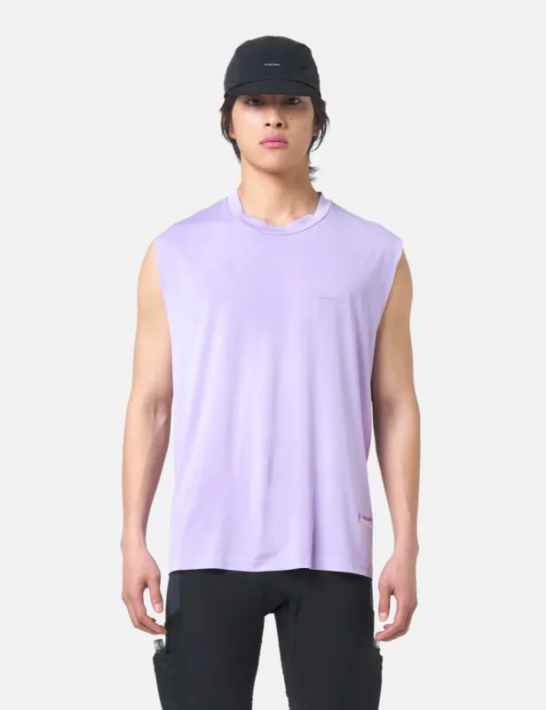 Satisfy Running AuraLite Muscle Sleeveless T-Shirt - Mineral