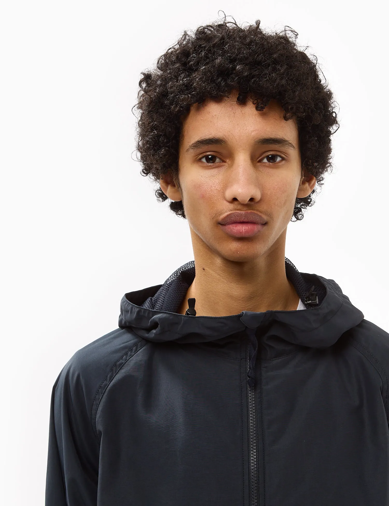 Snow Peak Light Mountain Cloth Zip Up Parka - Midnight Blue sold by Article London product image thumbnail 3