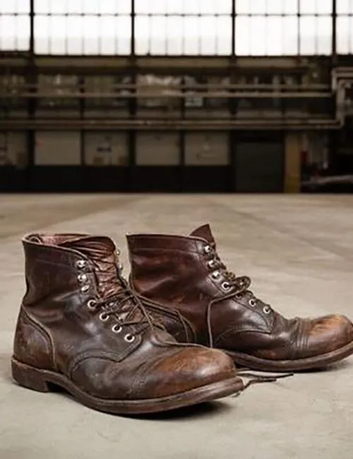 Red Wing Heritage 6" Iron Ranger Boots (8111) - Amber Brown Harness sold by Article London product image thumbnail 2
