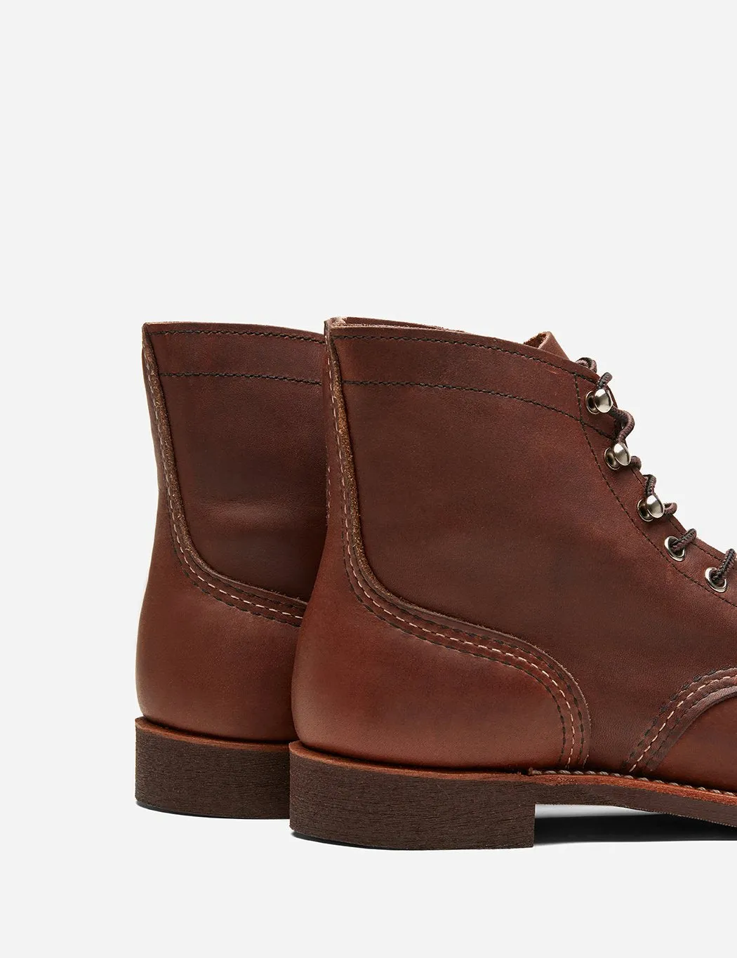 Red Wing Heritage 6" Iron Ranger Boots (8111) - Amber Brown Harness sold by Article London product image thumbnail 4