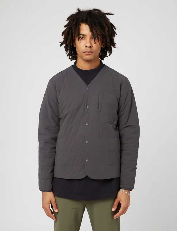 Snow Peak Flexible Insulated Cardigan - Grey sold by Article London