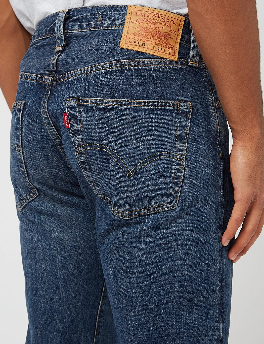 Levis Vintage Clothing 1947 501 Jeans - The Runaway sold by Article London product image thumbnail 2