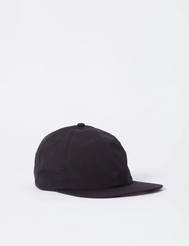 Bhode 6-Panel Cap (Nylon) - Black sold by Article London