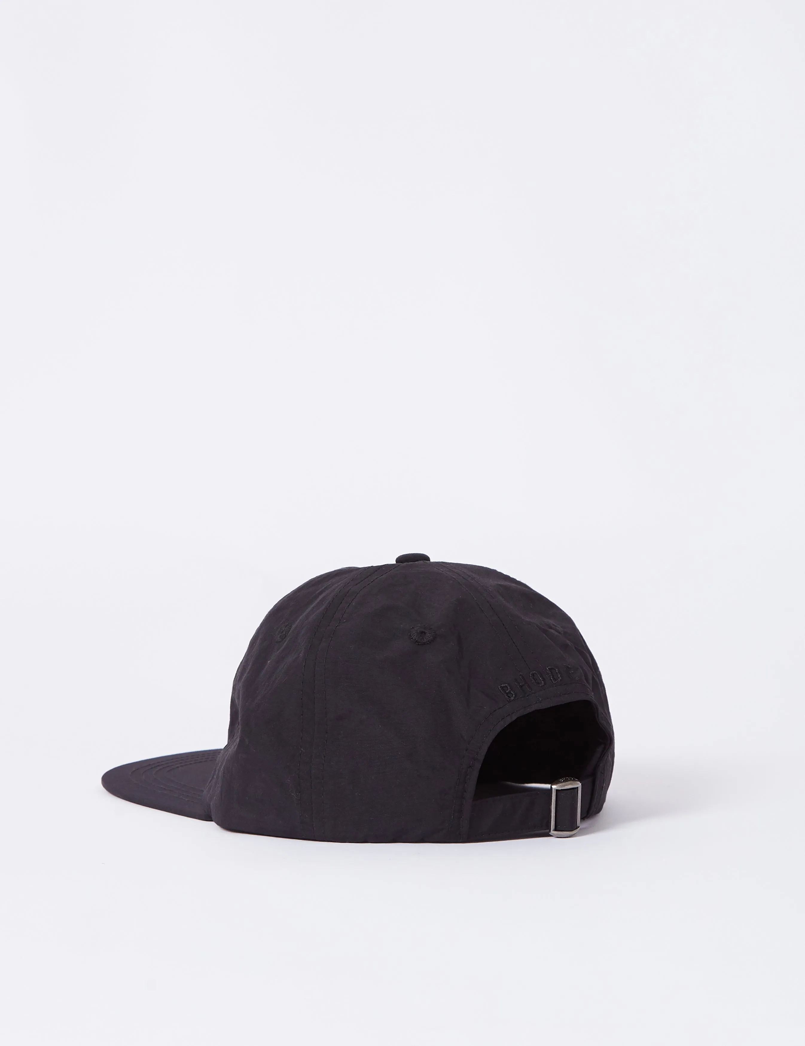 Bhode 6-Panel Cap (Nylon) - Black sold by Article London product image thumbnail 2