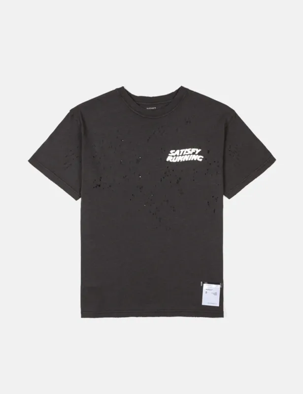 Satisfy Running MothTech T-Shirt - Black sold by Article London