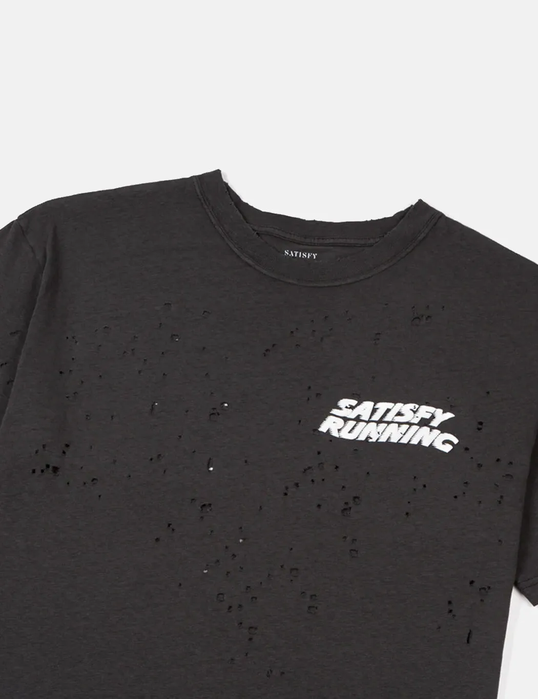 Satisfy Running MothTech T-Shirt - Black sold by Article London product image thumbnail 2