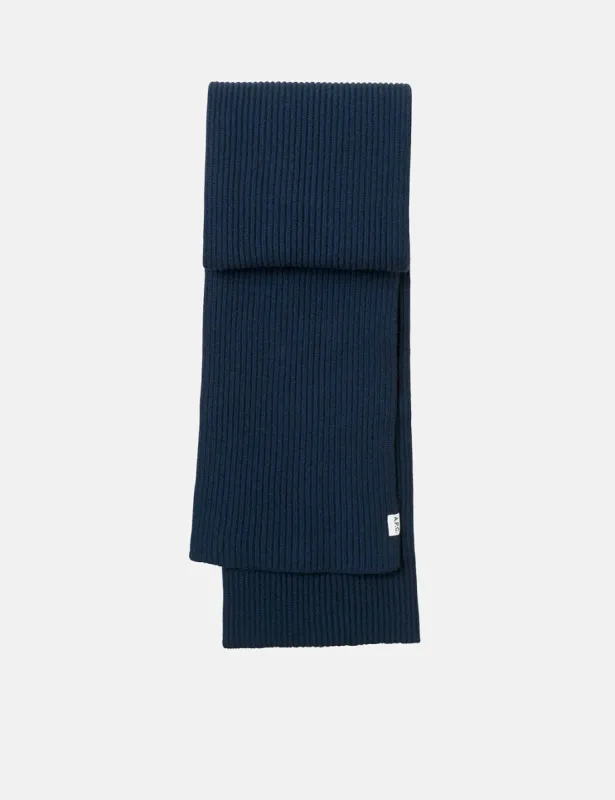 A.P.C. Billie Scarf - Dark Navy Blue made by A.P.C.