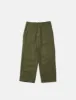 Beams Plus MIL Trousers (Herringbone) - Olive Green sold by Article London
