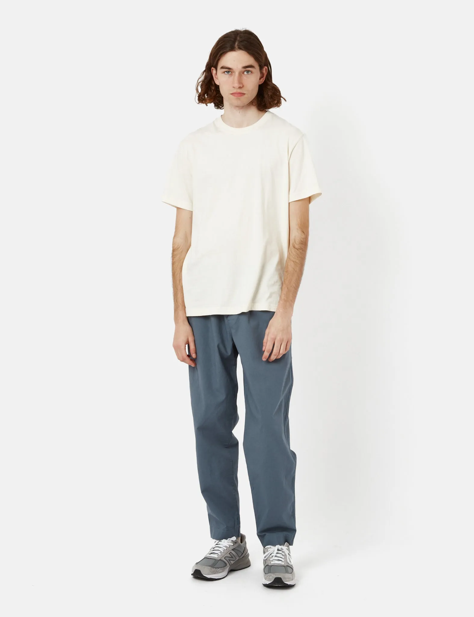 Folk Drawcord Assembly Light Ripstop Pant (Relax Tapered) - Woad Blue sold by Article London product image thumbnail 3