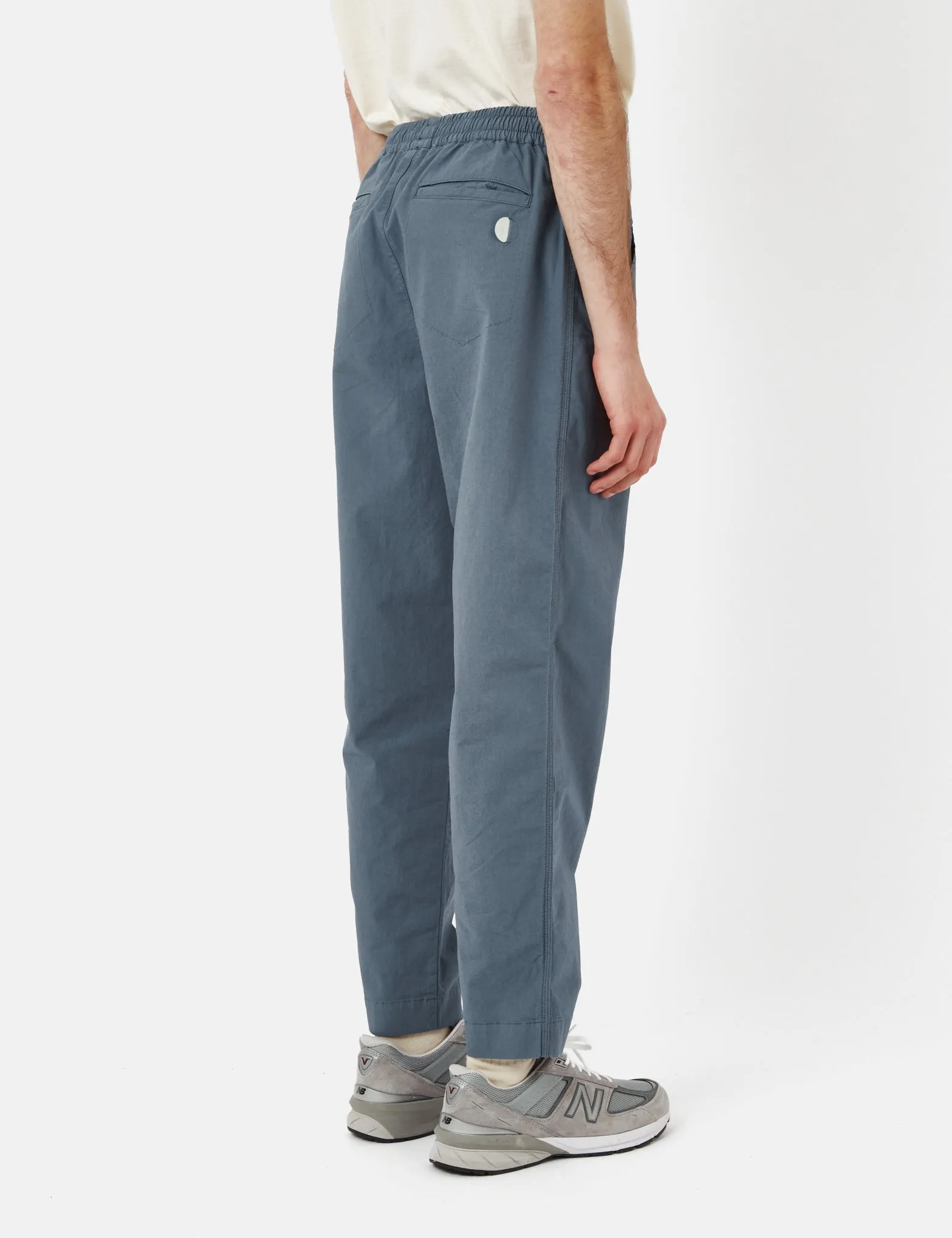 Folk Drawcord Assembly Light Ripstop Pant (Relax Tapered) - Woad Blue sold by Article London product image thumbnail 4