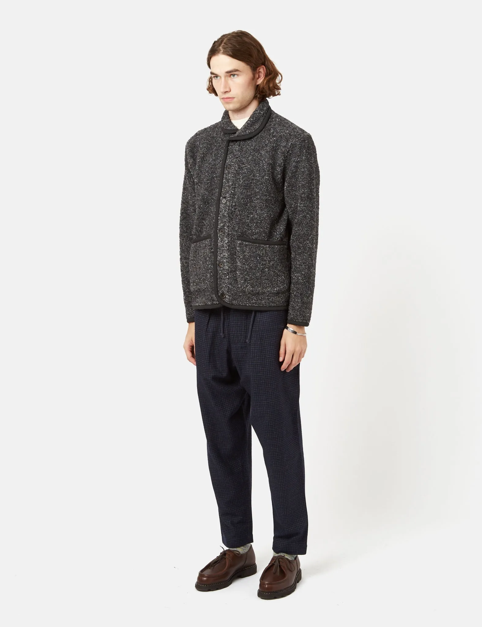 Universal Works Lancaster Jacket - Charcoal Grey sold by Article London product image thumbnail 5