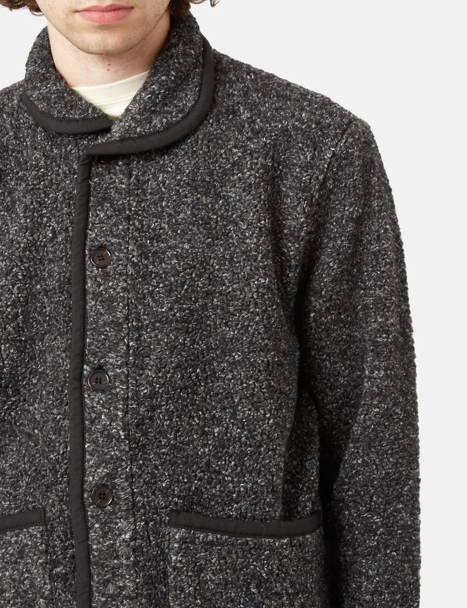 Universal Works Lancaster Jacket - Charcoal Grey sold by Article London product image thumbnail 2
