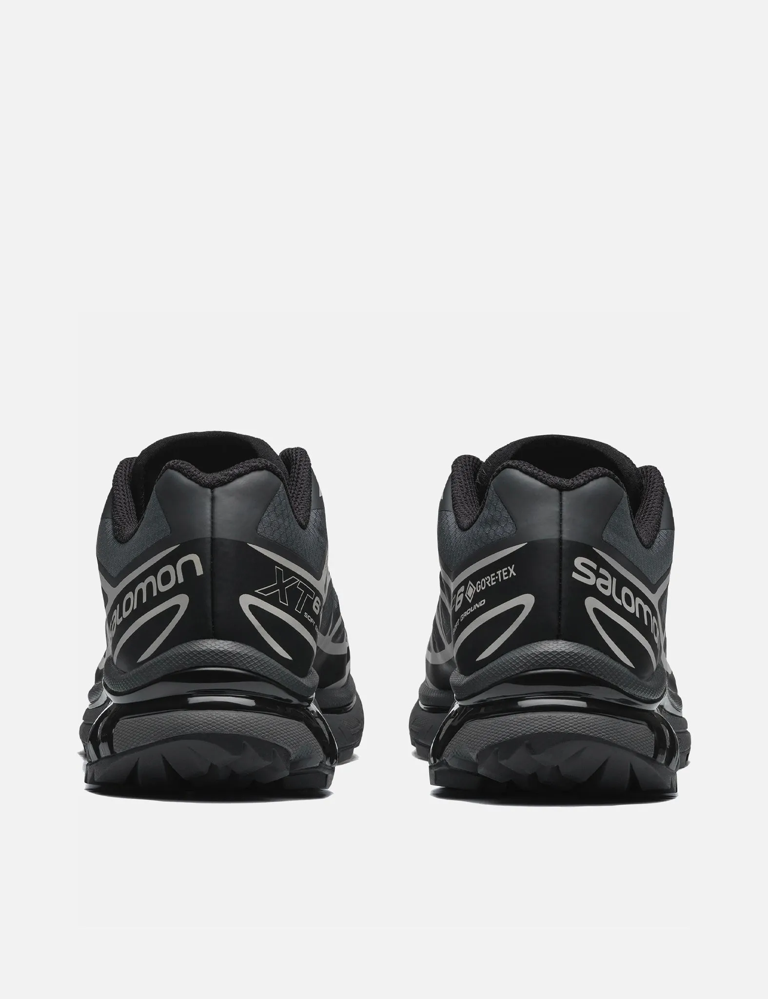 Salomon XT-6 GTX GoreTex Trainers - Black/Ebony/Lunar Rock sold by Article London product image thumbnail 3