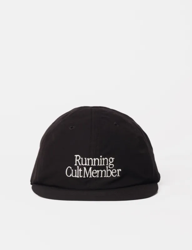 Satisfy PeaceShell Running Cap - Black sold by Article London