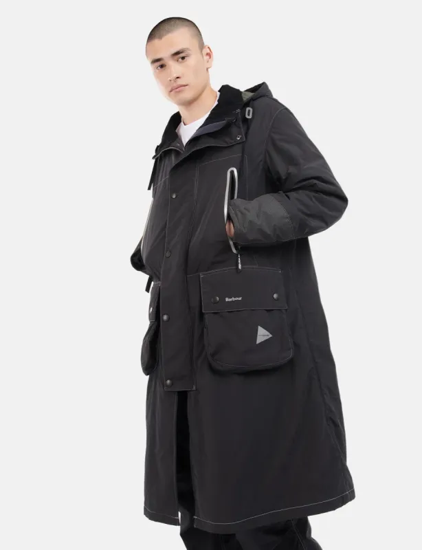 Barbour x And Wander Insu Jacket - Black sold by Article London