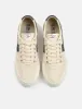 Stepney Workers Club Dellow S-Strike Trainers (Canvas) - Ecru/Black sold by Article London