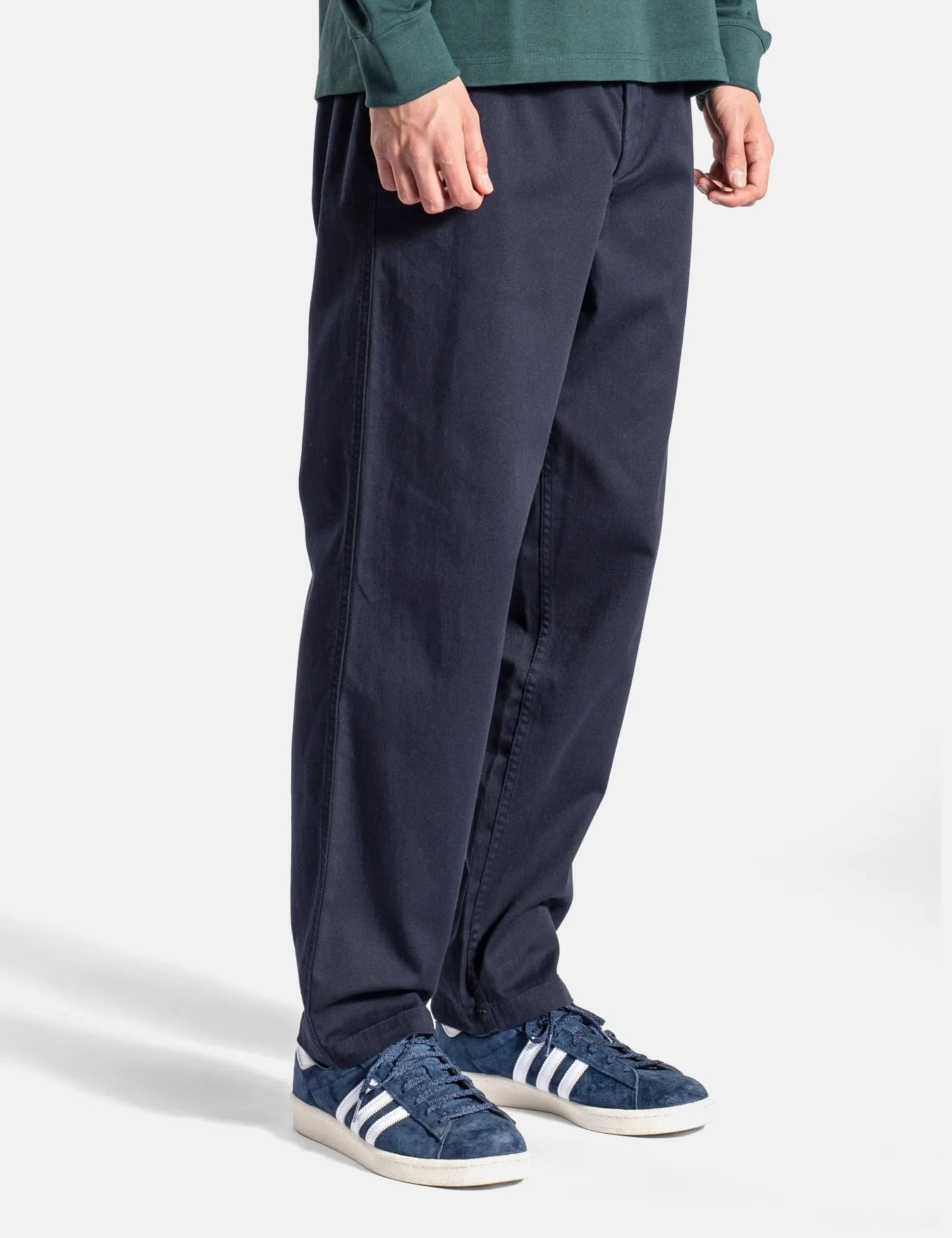 Norse Projects Ezra Trousers (Relaxed) - Dark Navy Blue sold by Article London product image thumbnail 3