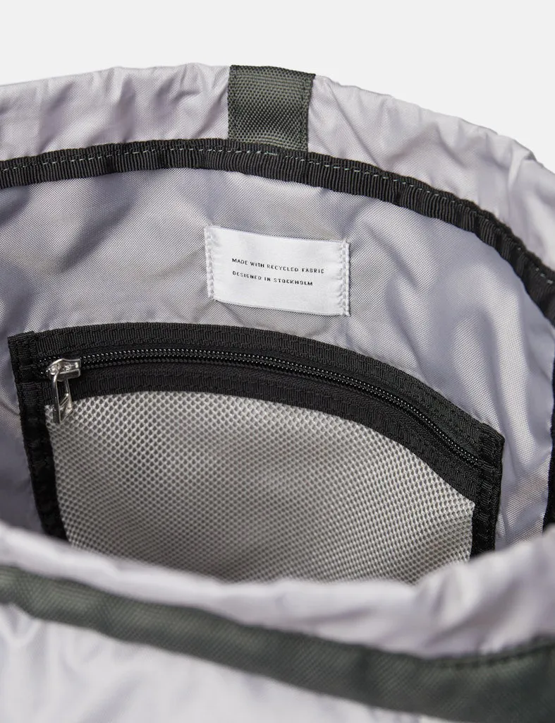 Sandqvist Walter Backpack - Multi Green/Grey Webbing sold by Article London product image thumbnail 2