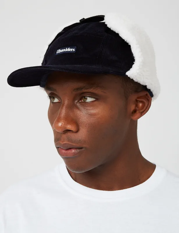 Liberaiders Dog Ear Boa Cap - Navy Blue sold by Article London