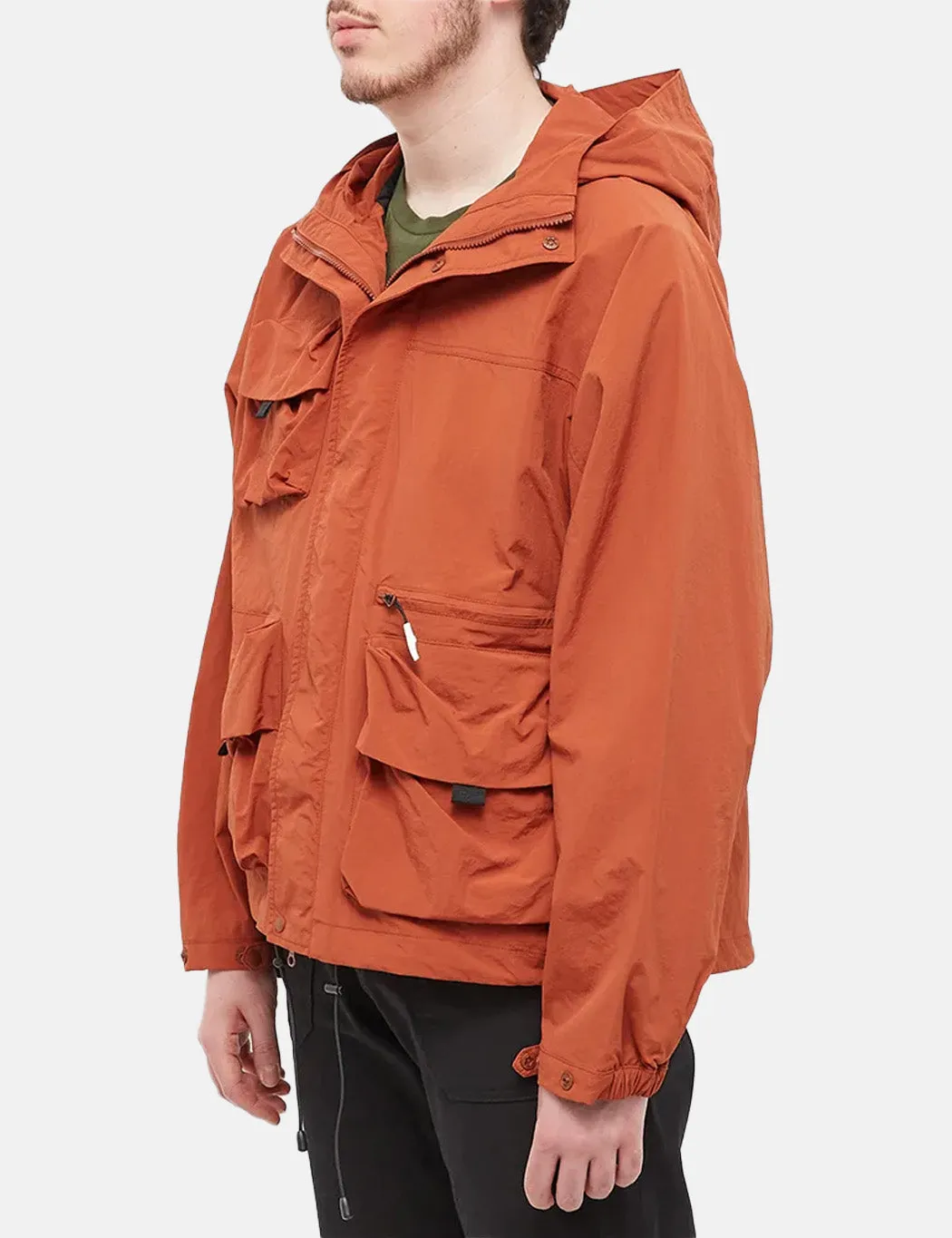 Uniform Bridge M70 Hooded Parka - Dark Orange sold by Article London product image thumbnail 3