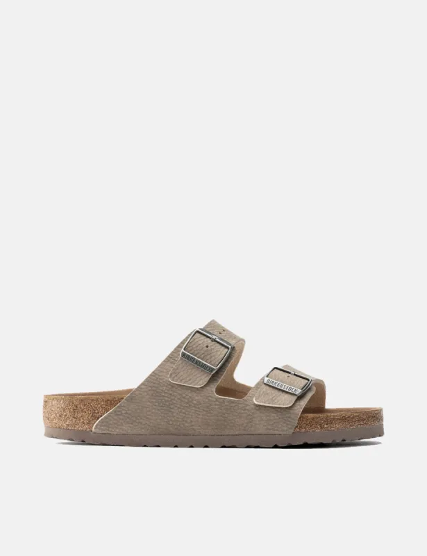 Birkenstock Arizona (Vegan) - Desert Dust Grey Taupe sold by Article London