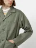 Beams Plus MIL Chore Jacket (Supima Herringbone) - Olive Green sold by Article London