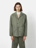 Beams Plus MIL Chore Jacket (Supima Herringbone) - Olive Green sold by Article London