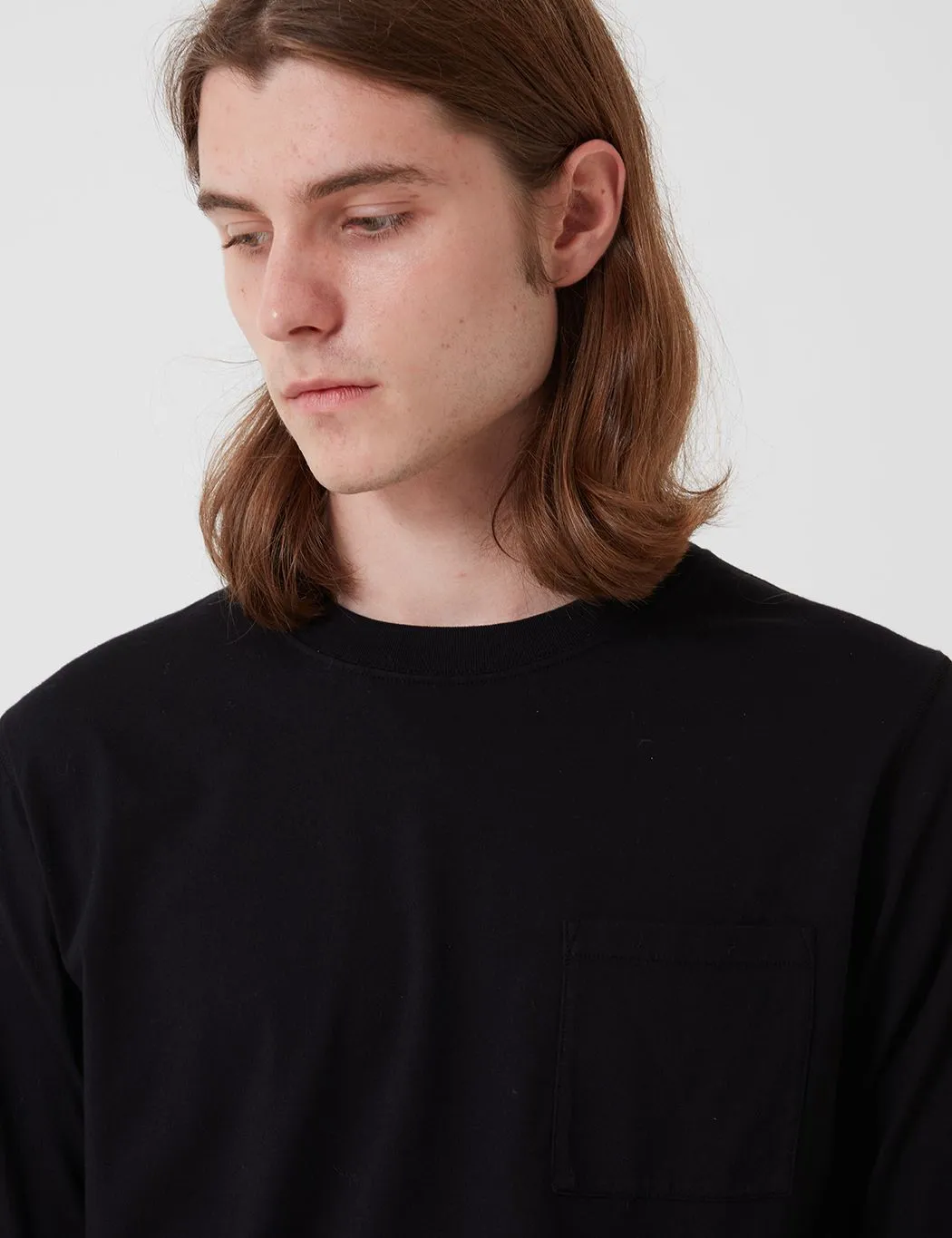 Bhode Besuto Long Sleeve T-Shirt (Organic Cotton) - Black sold by Article London product image thumbnail 4