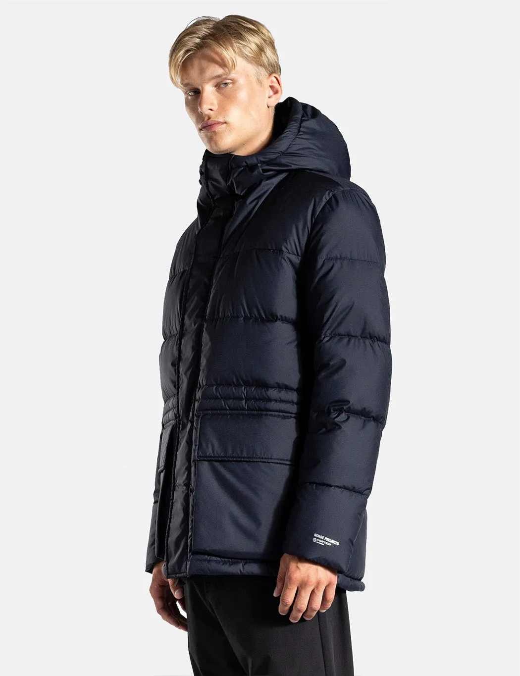 Norse Projects Willum Down Pertex Quantum Jacket - Dark Navy Blue sold by Article London product image thumbnail 4