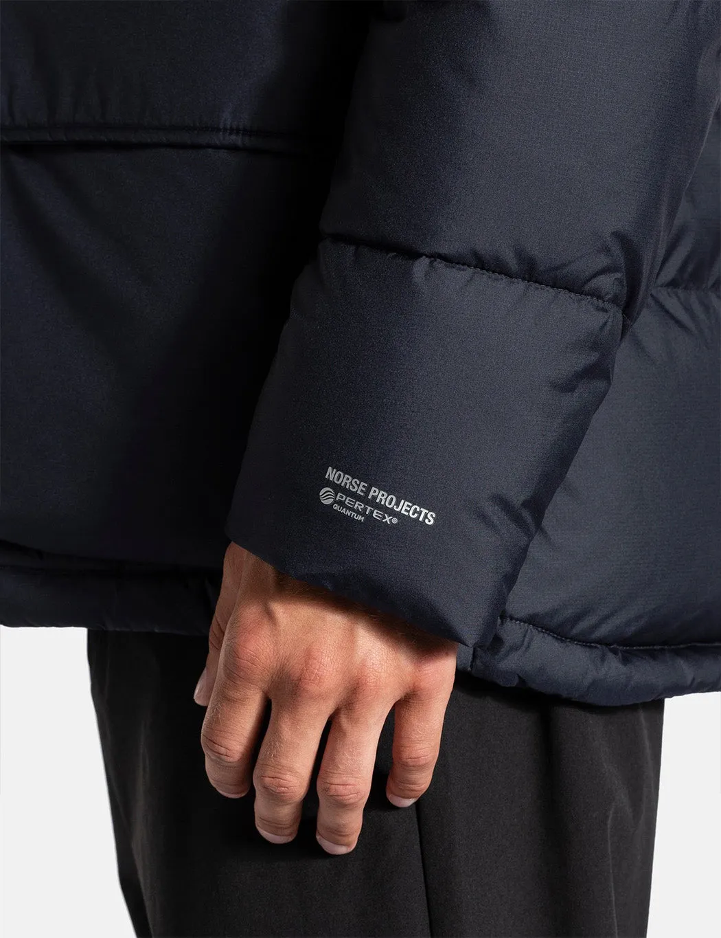 Norse Projects Willum Down Pertex Quantum Jacket - Dark Navy Blue sold by Article London product image thumbnail 2