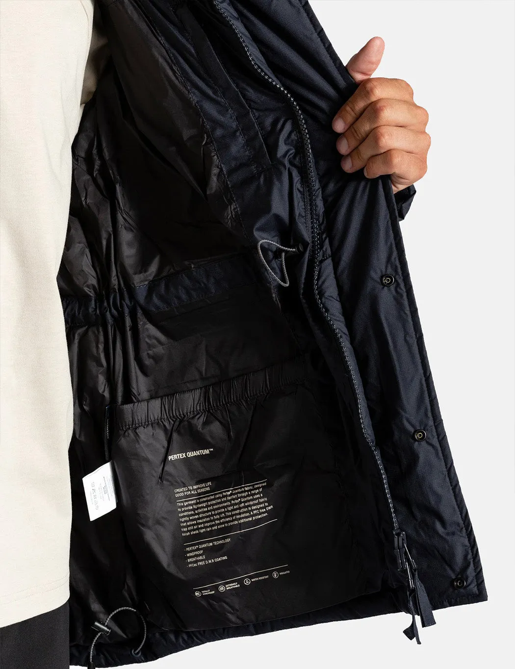 Norse Projects Willum Down Pertex Quantum Jacket - Dark Navy Blue sold by Article London product image thumbnail 3
