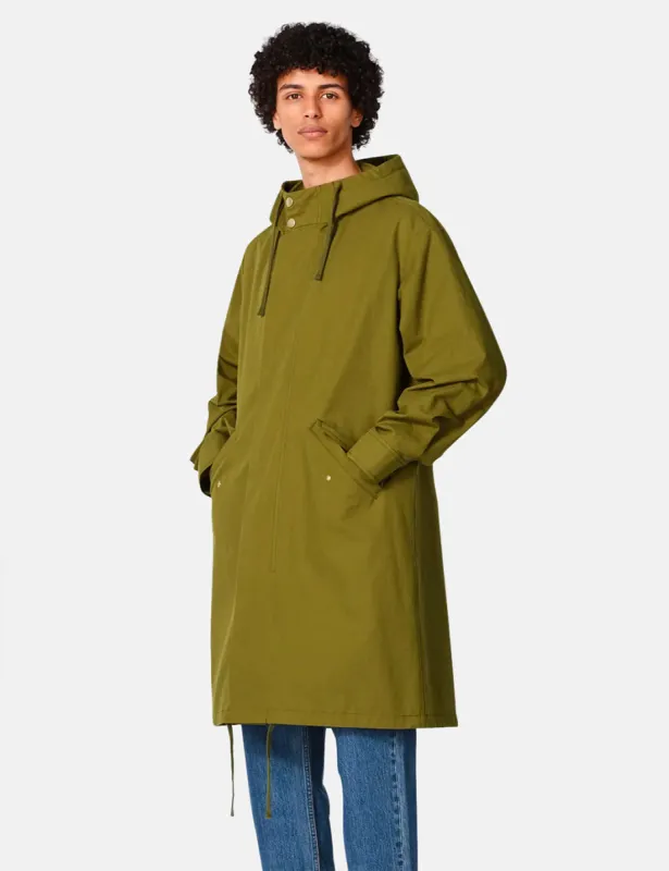 A.P.C. Ludo Parka - Khaki Green sold by Article London