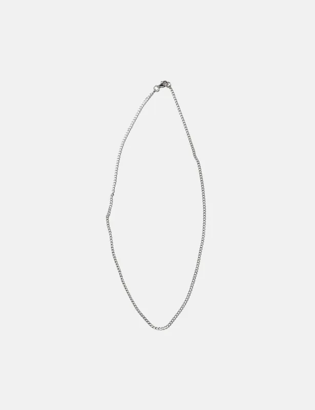 Maple Bar Curb Chain (Necklace) - Silver 925 sold by Article London