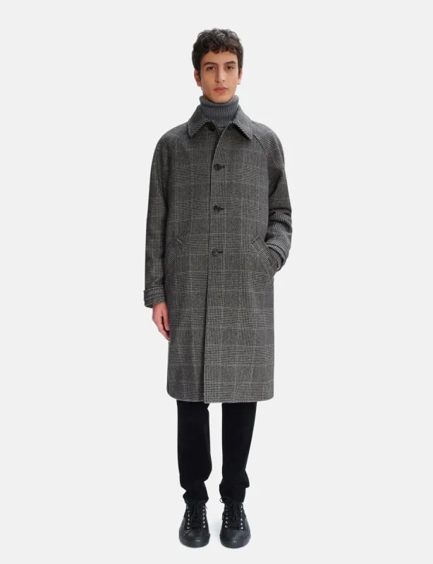 A.P.C. Gabriel Overcoat - False Black sold by Article London