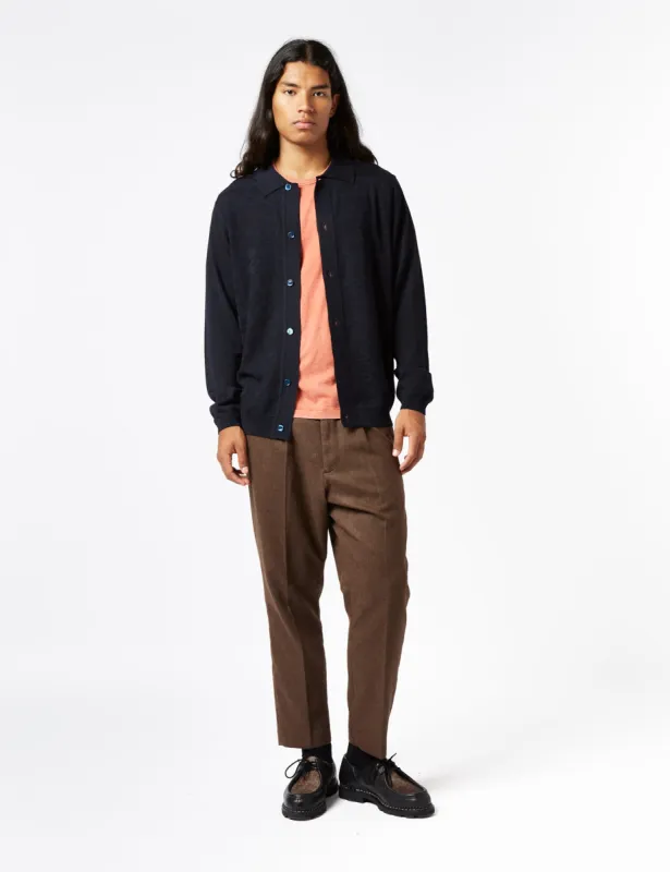 NN07 Thor Polo Shirt - Deep Depths Blue sold by Article London