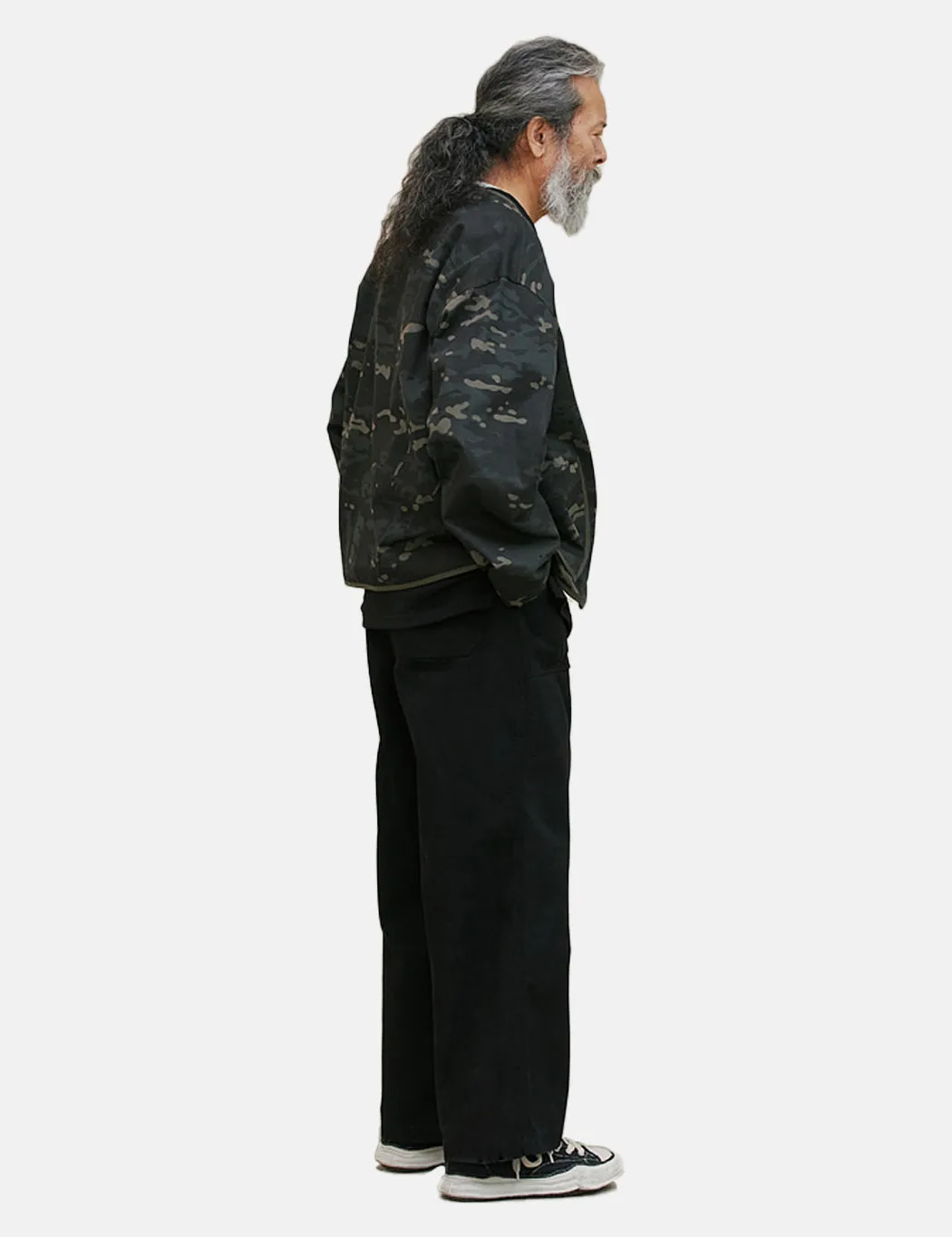 Frizmworks BT Wide Fatigue Pants - Black sold by Article London product image thumbnail 3