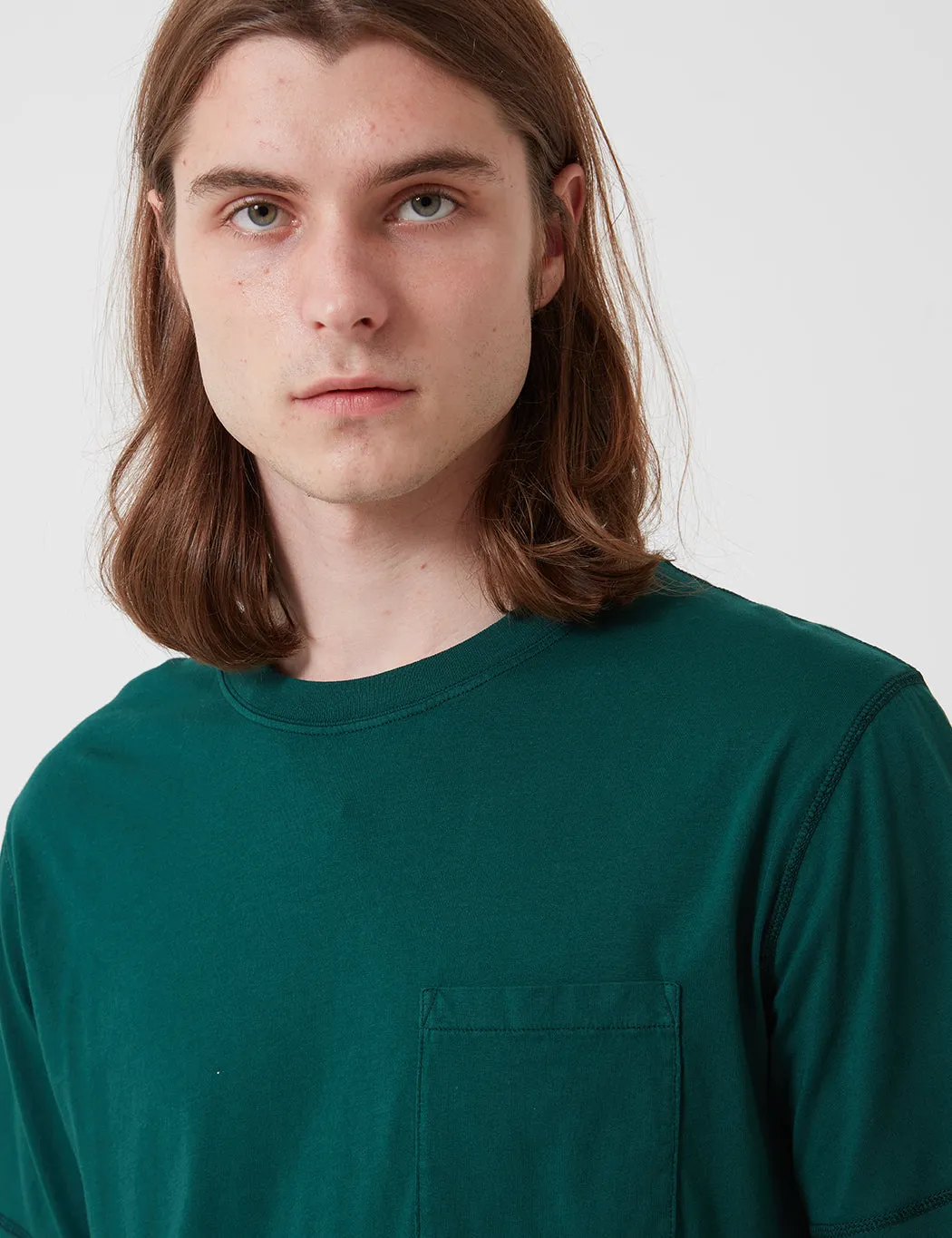 Bhode Besuto T-Shirt (Organic Cotton) - Forest Green sold by Article London product image thumbnail 2