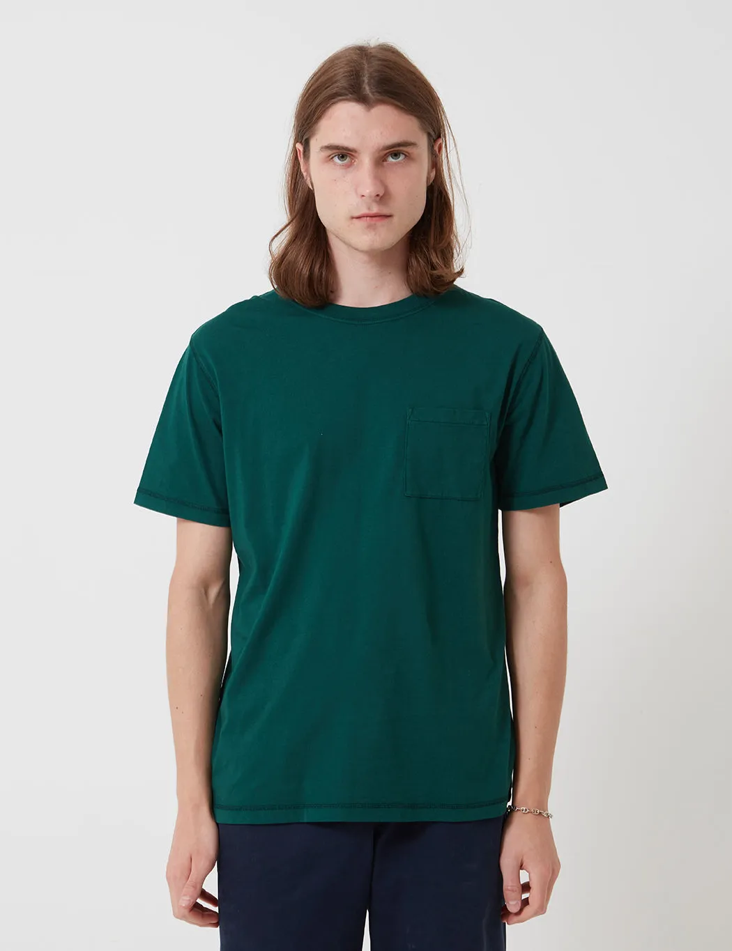 Bhode Besuto T-Shirt (Organic Cotton) - Forest Green sold by Article London