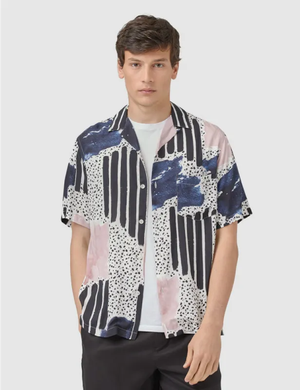 Portuguese Flannel Guache 2 Shirt - White Multi sold by Article London